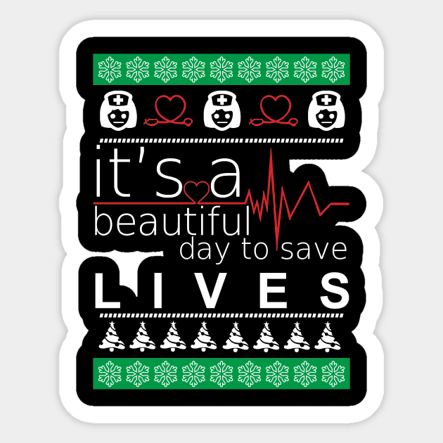 it's beautifull day to save lives Sticker by zopandah